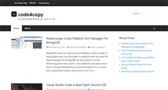 Desktop Screenshot of code4copy.com